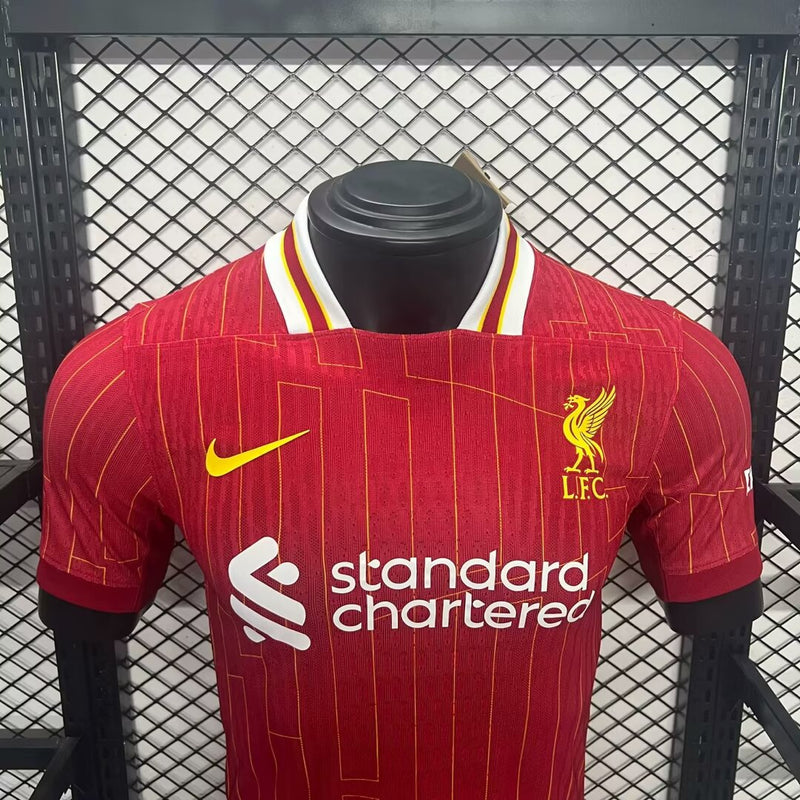 Camisola Liverpool 2024-25 Home Versão Jogador
