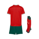 Kit de Criança - Portugal Principal 2025/26 - Mundial 2026 Com Meias