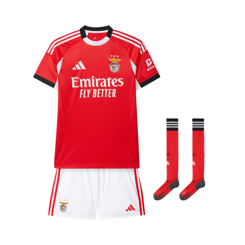 Kit de Criança - Benfica Principal 2025/26 Com Meias