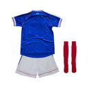 Kit de Criança - França Principal 98 - Final Mundial 1998 Com Meias