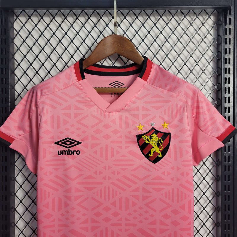 Camisola Feminina Sport Recife 2022/23 Edição Especial Rosa